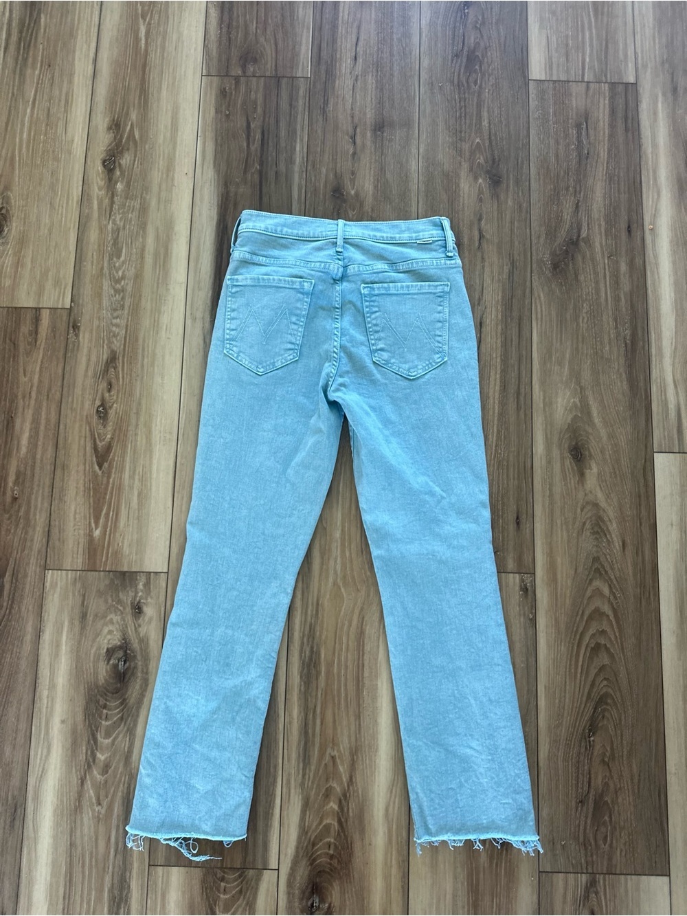 Mother womens the insider crop step fray jeans size 26 - Picture 6 of 8